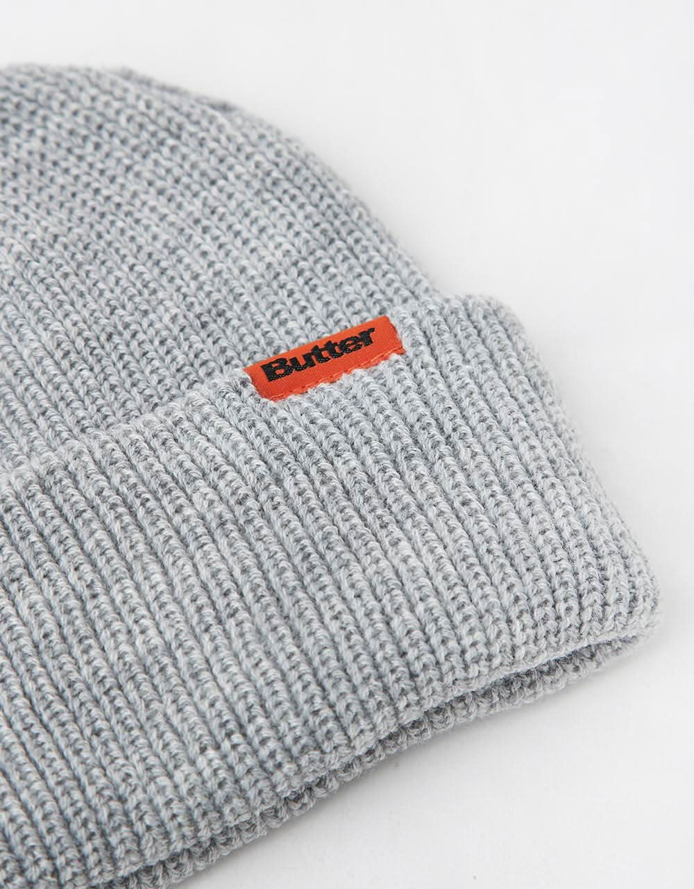 Butter Goods Tall Wharfie Beanie - Ash