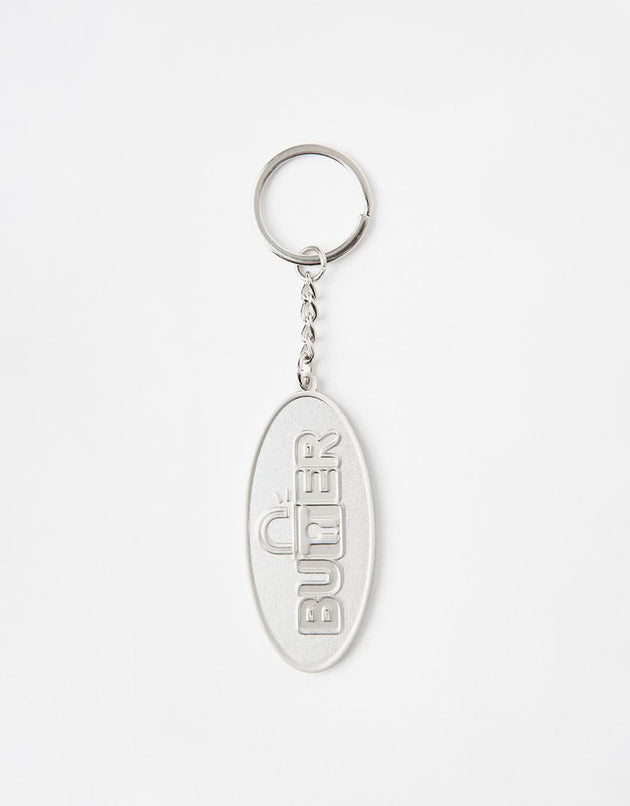 Butter Goods Lock Metal Keychain - Silver