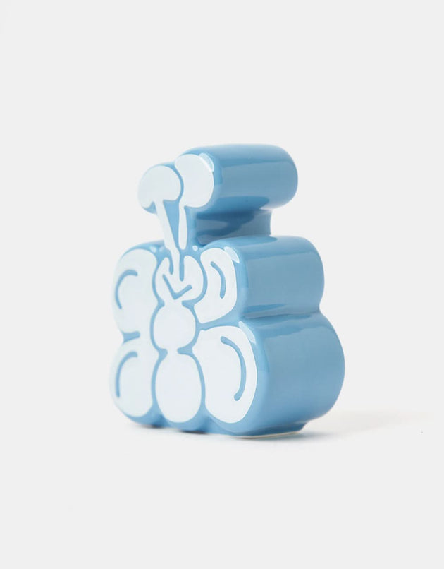 Bruciatore di incenso in ceramica Butter Goods Bug - Bianco/Blu