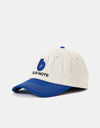 Butter Goods x Blue Note 6 Panel Cap - Natural/Royal Blue