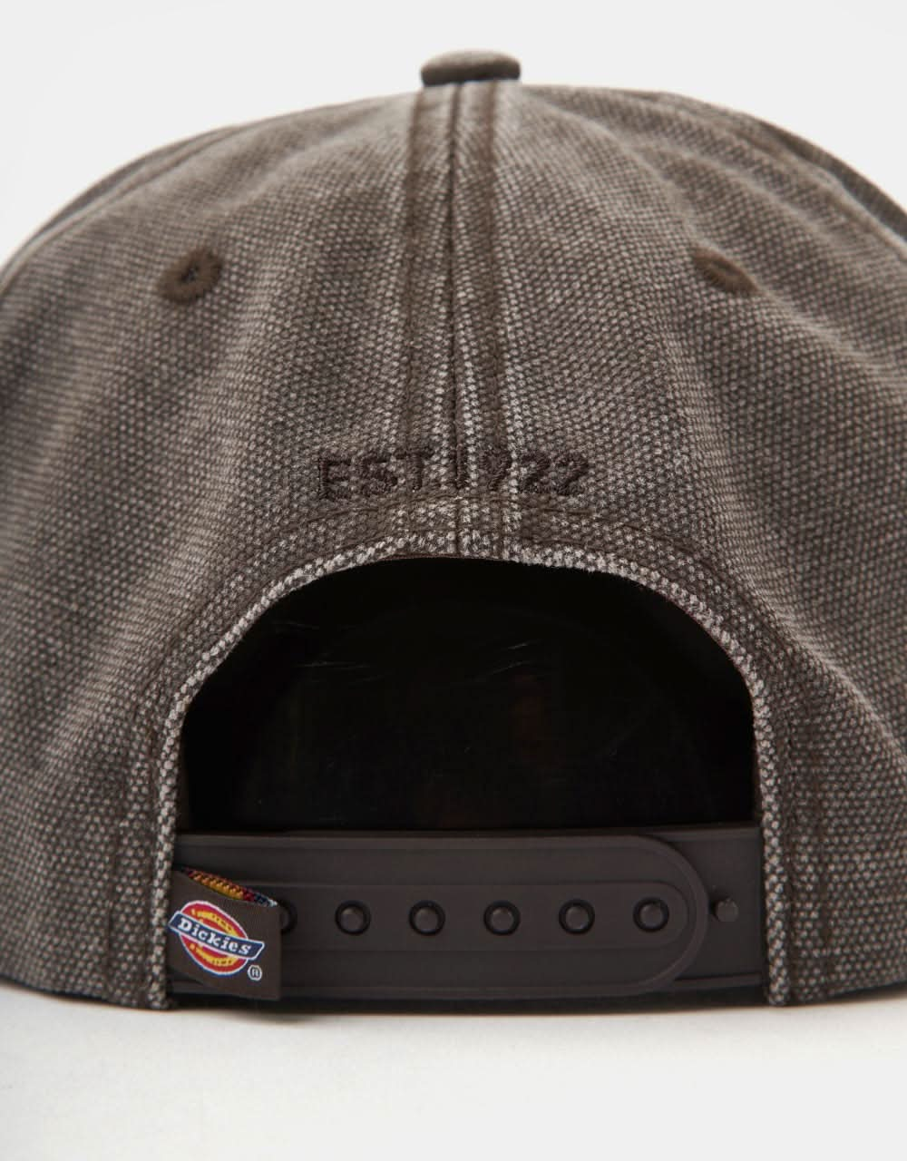 Dickies Hardwick Duck Canvas Cap - Dark Brown