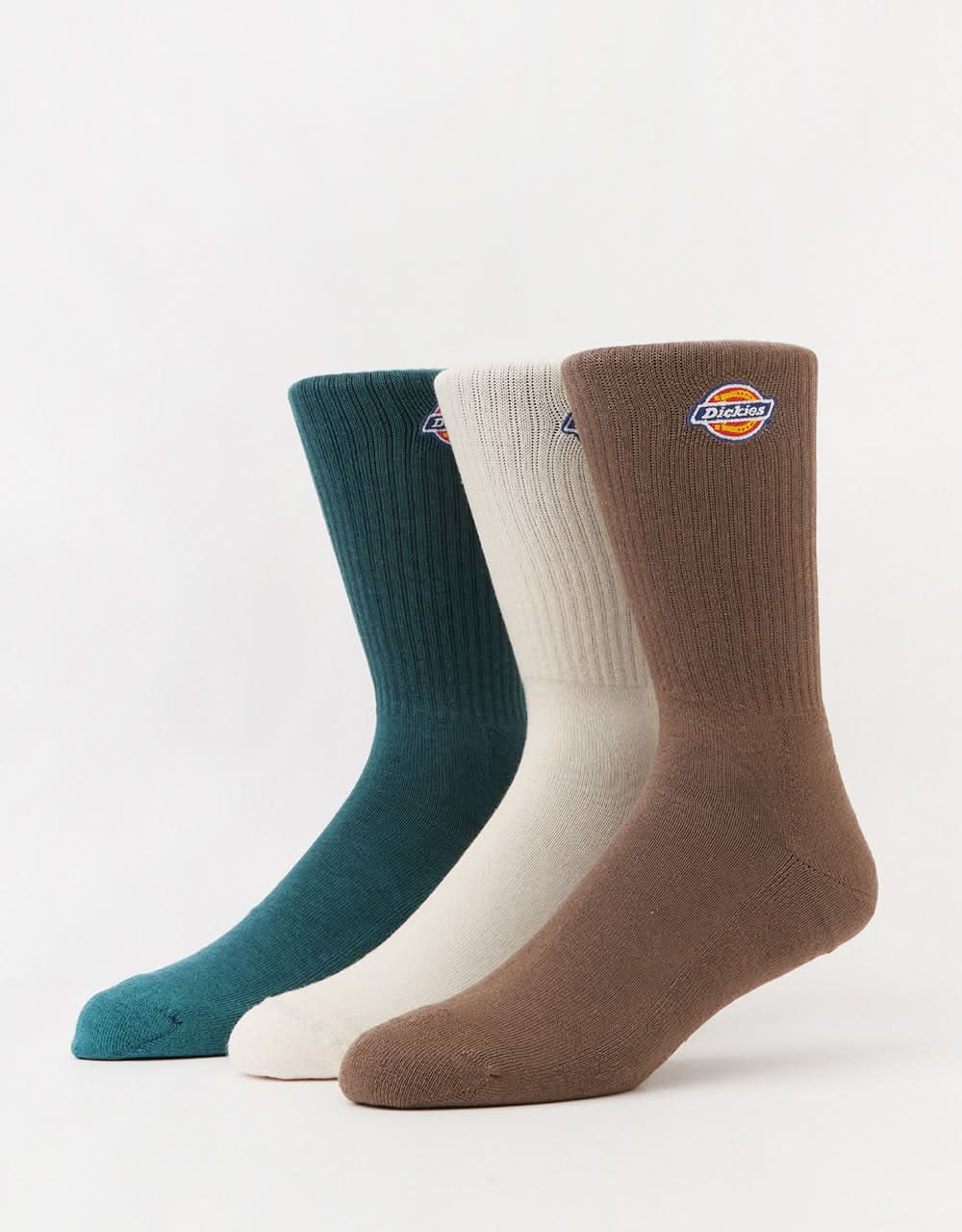 Dickies Valley Grove 3-Pack Chaussettes - Champignon