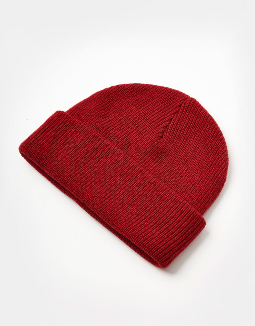 Spitfire Bighead Fill Cuff Beanie - Dark Red/Gold