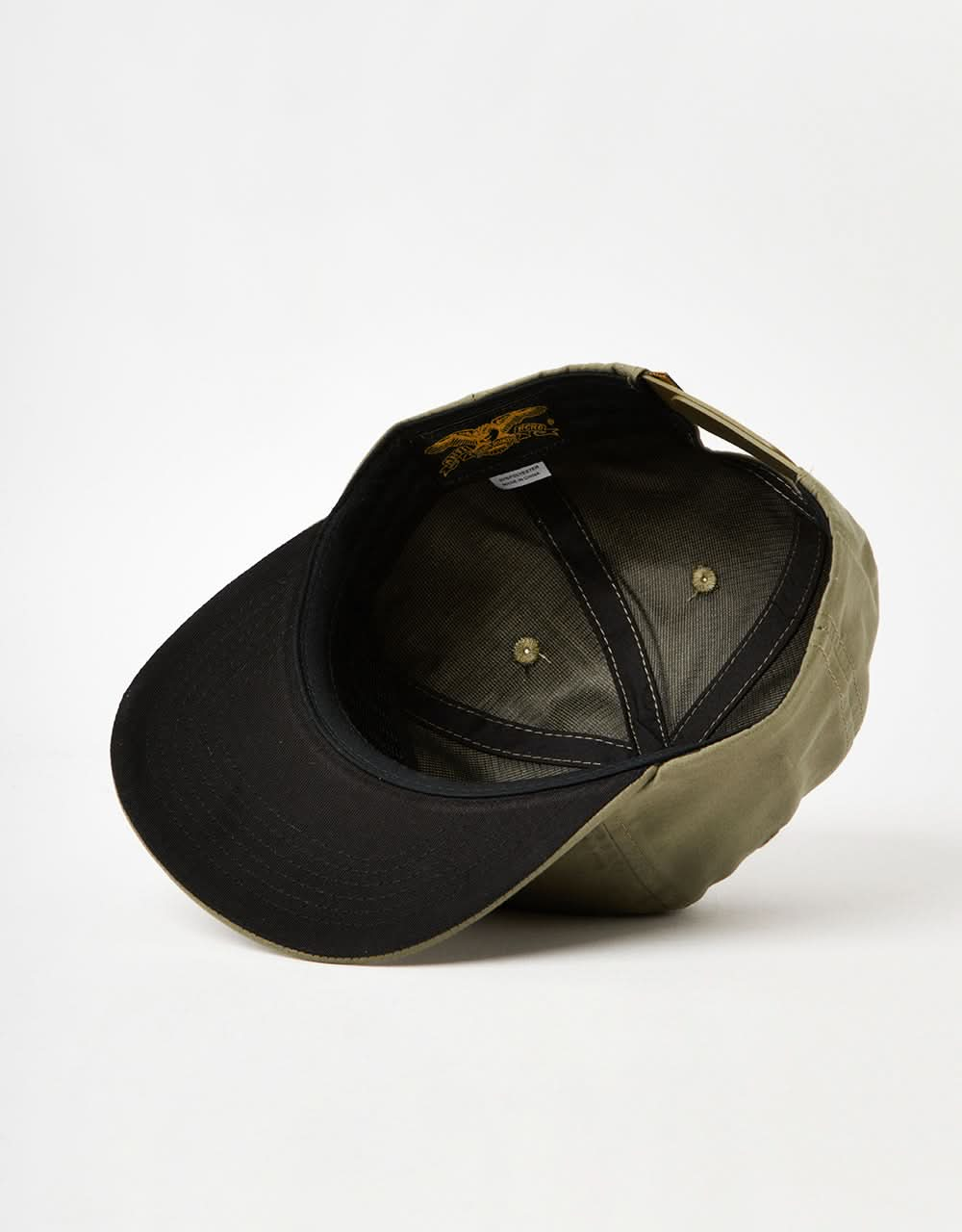 Casquette Ronde Anti Hero Eagle - Mousse/Bronze/Noir