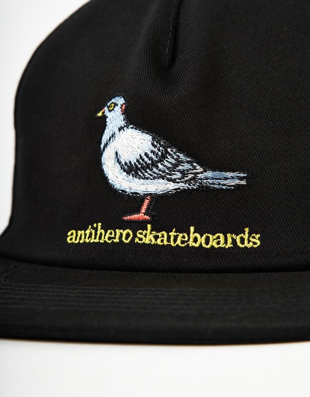 Anti Hero Lil Pigeon Cap - Black/Yellow