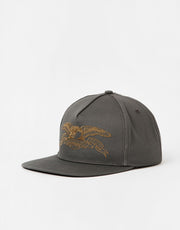 Gorra Anti Hero Basic Eagle - Carbón oscuro/bronceado