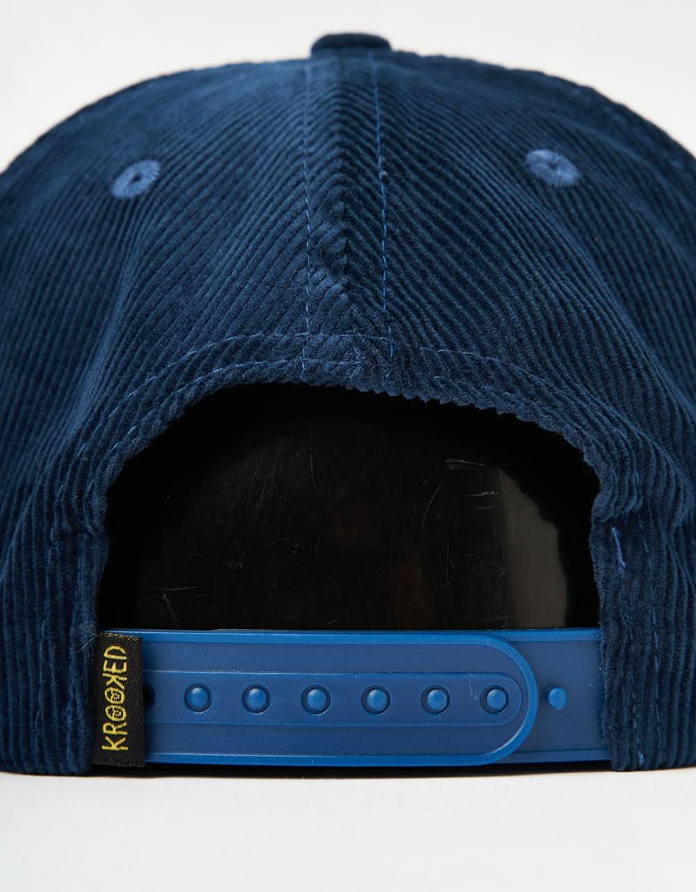 Casquette Krooked Skript - Bleu/Jaune