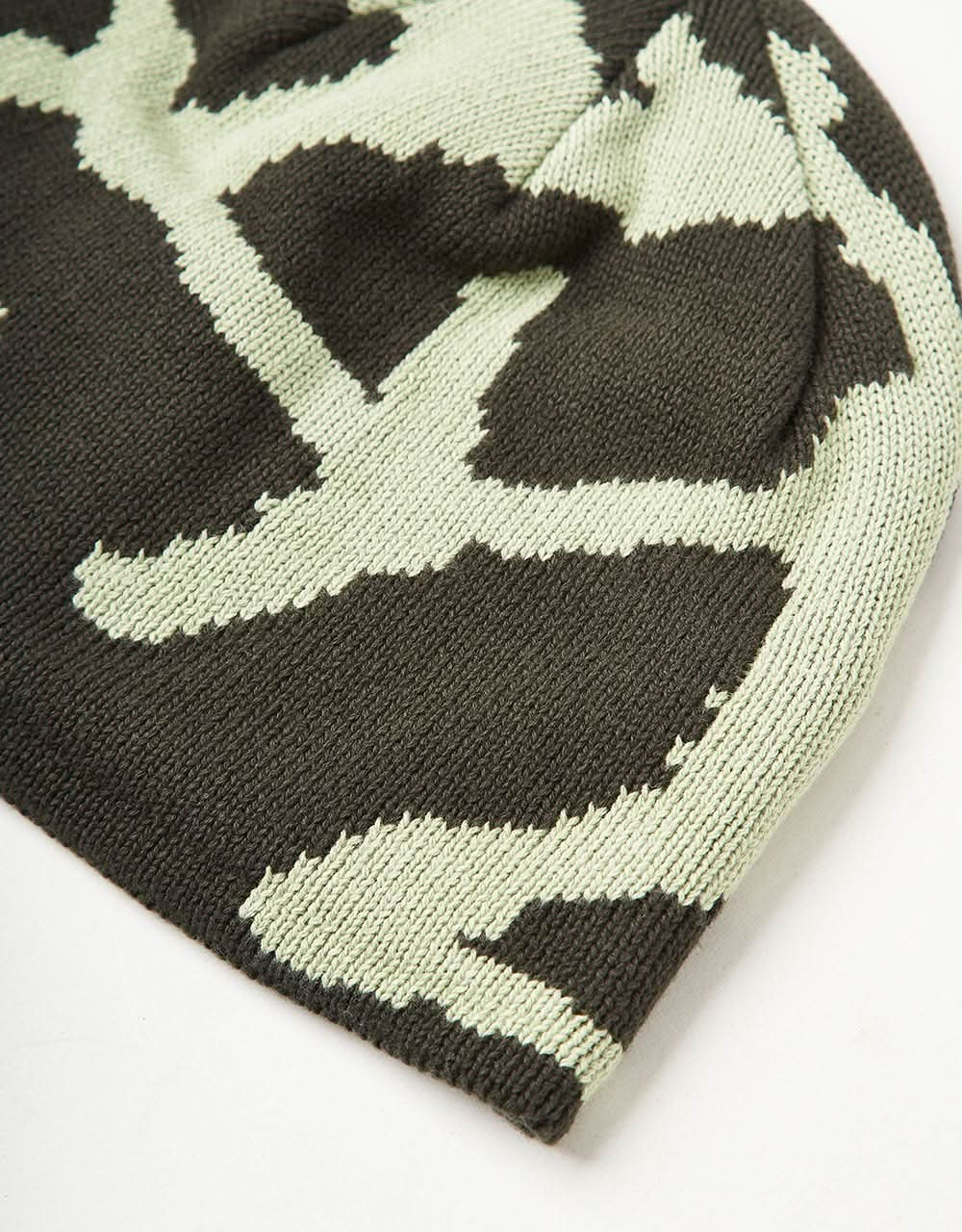 Gramicci Burly Runningman Beanie - Oak Green