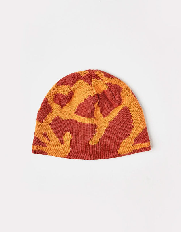 Gorro Gramicci Burly Runningman - Naranja Quemado