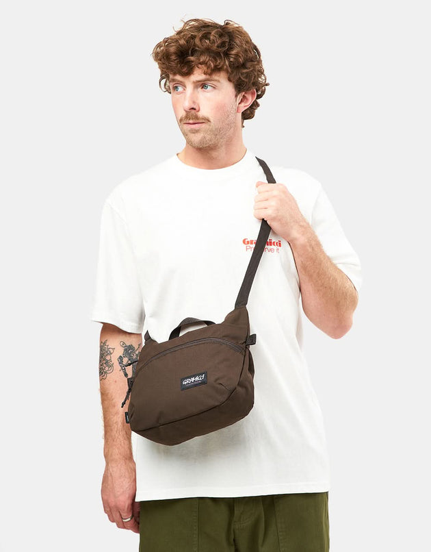 Bolso de hombro Gramicci Cordura - Marrón