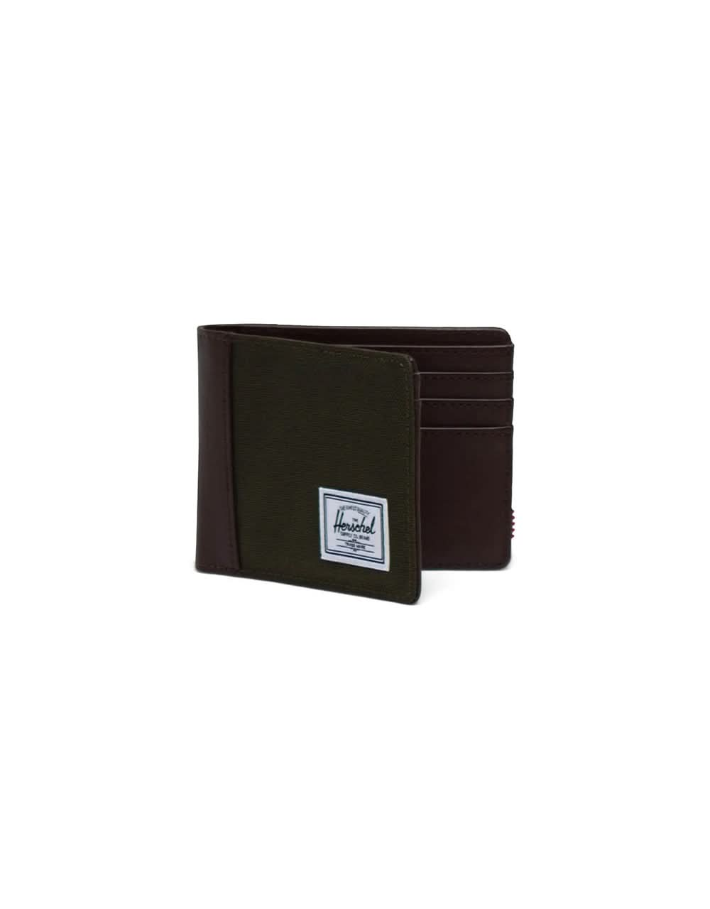 Herschel Supply Co. Hank Wallet - Ivy Green/Chicory Coffee