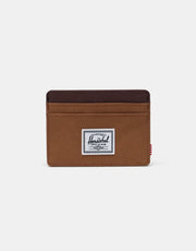 Herschel Supply Co. Charlie Cardholder - Rubber/Chicory Coffee