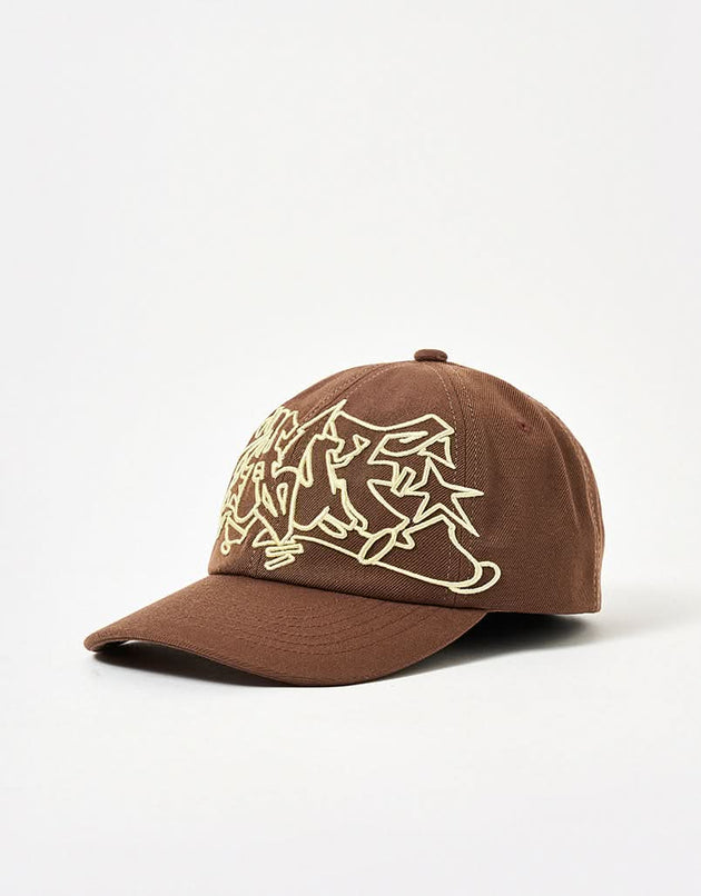 Gorra HUF Outlines Snapback - Marrón