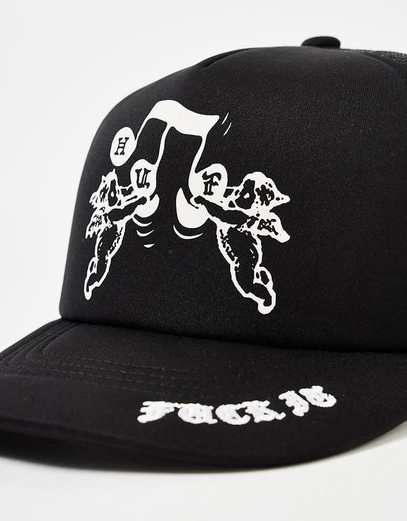 HUF Song Trucker Cap - Black