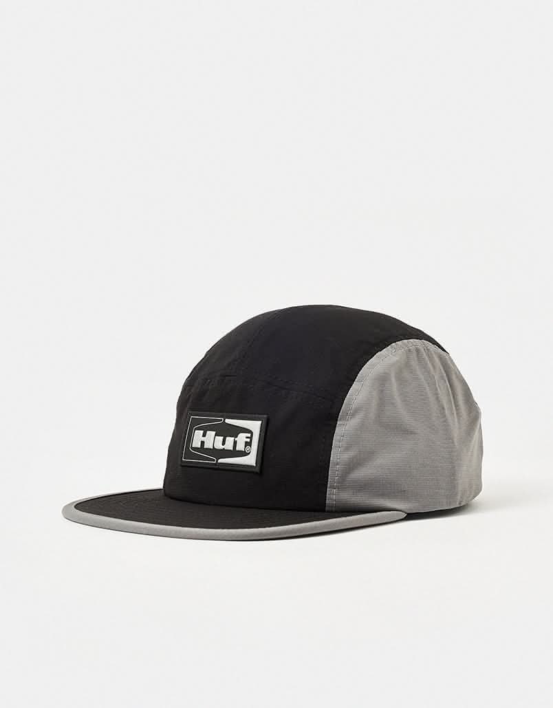 HUF Cinch Tech Volley 5 Panel Cap - Black