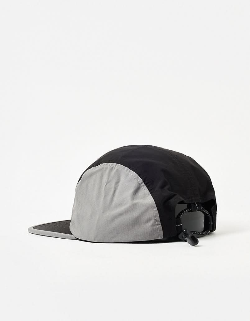 HUF Cinch Tech Volley 5 Panel Cap - Black