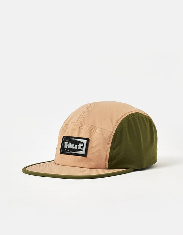 Cappellino HUF Cinch Tech Volley 5 Panel - Sabbia