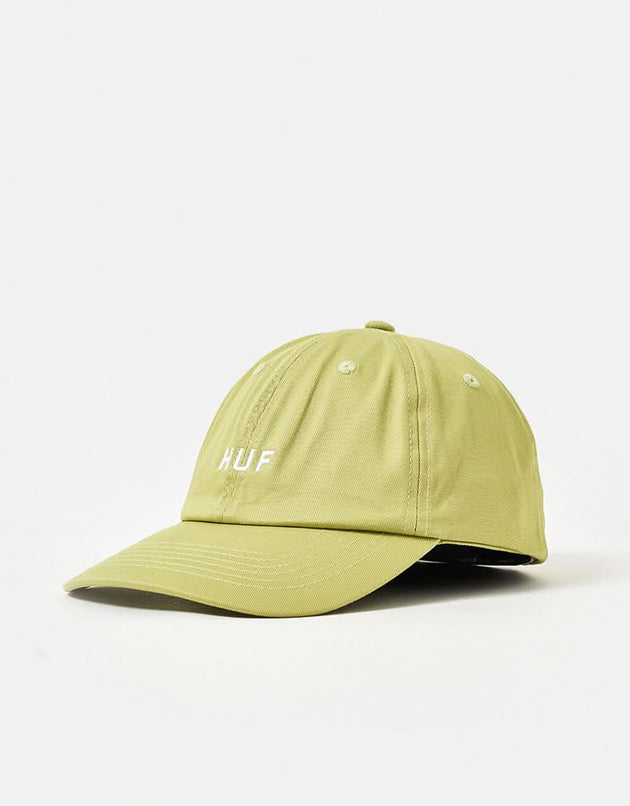 Cappellino con visiera curva con logo HUF OG - Pistacchio