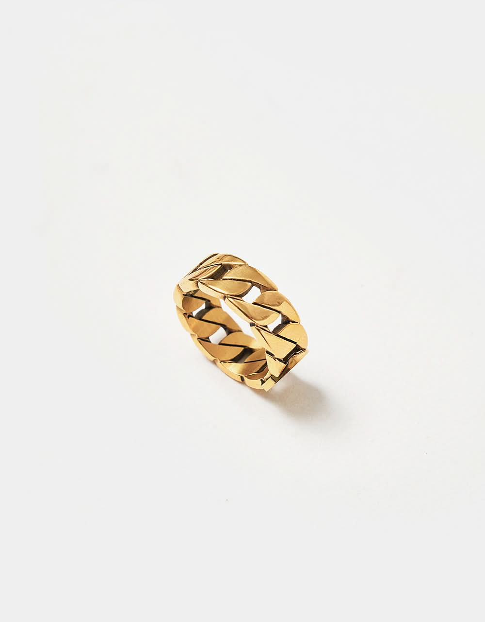 HUF Regional Cuban Link Ring - Gold