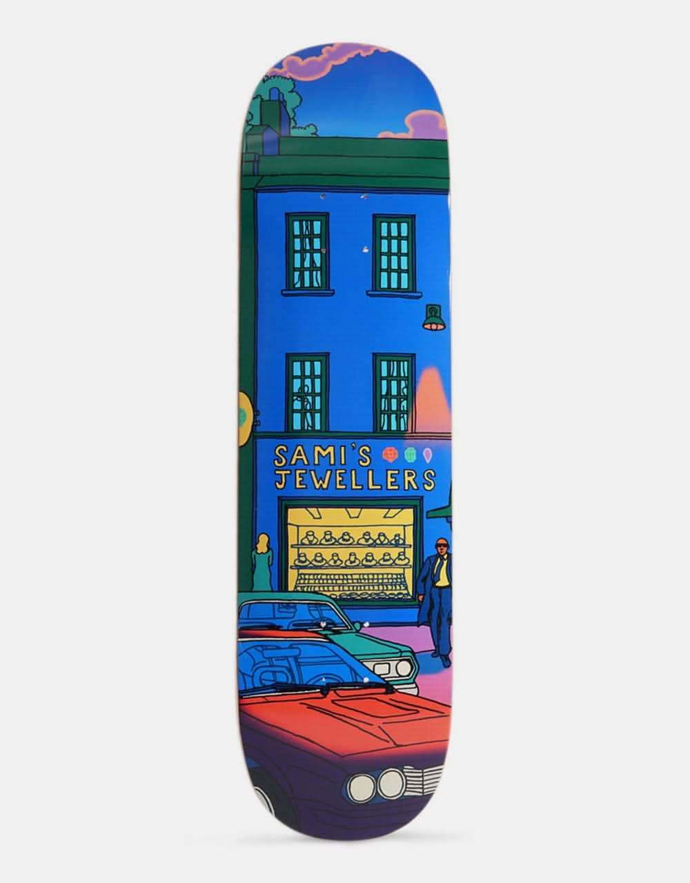 Skateboard Cafe Sami's Jewellers "High Street" Series Skateboard Deck - 8.25"