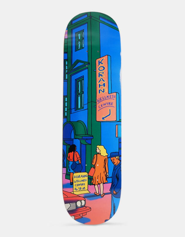 Skateboard Café Korahn's Wellness Centre "High Street" Series Skateboard Deck - 8.5"