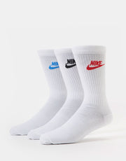 Nike SB Everyday Essential Crew Socks 3 Pack - Multi-Color