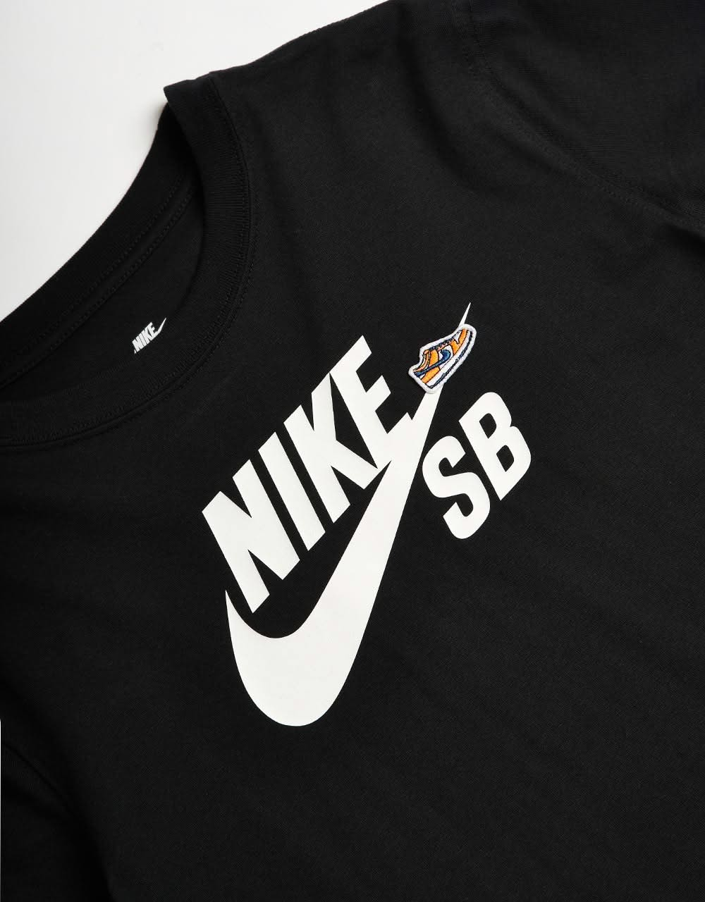 Nike SB NSW Logo Kids T-Shirt - Black