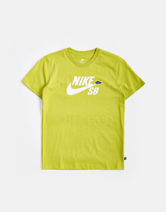 Nike SB NSW Logo Kids T-Shirt - Bright Cactus