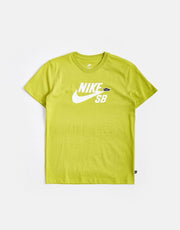 Nike SB NSW Logo Kids T-Shirt - Bright Cactus