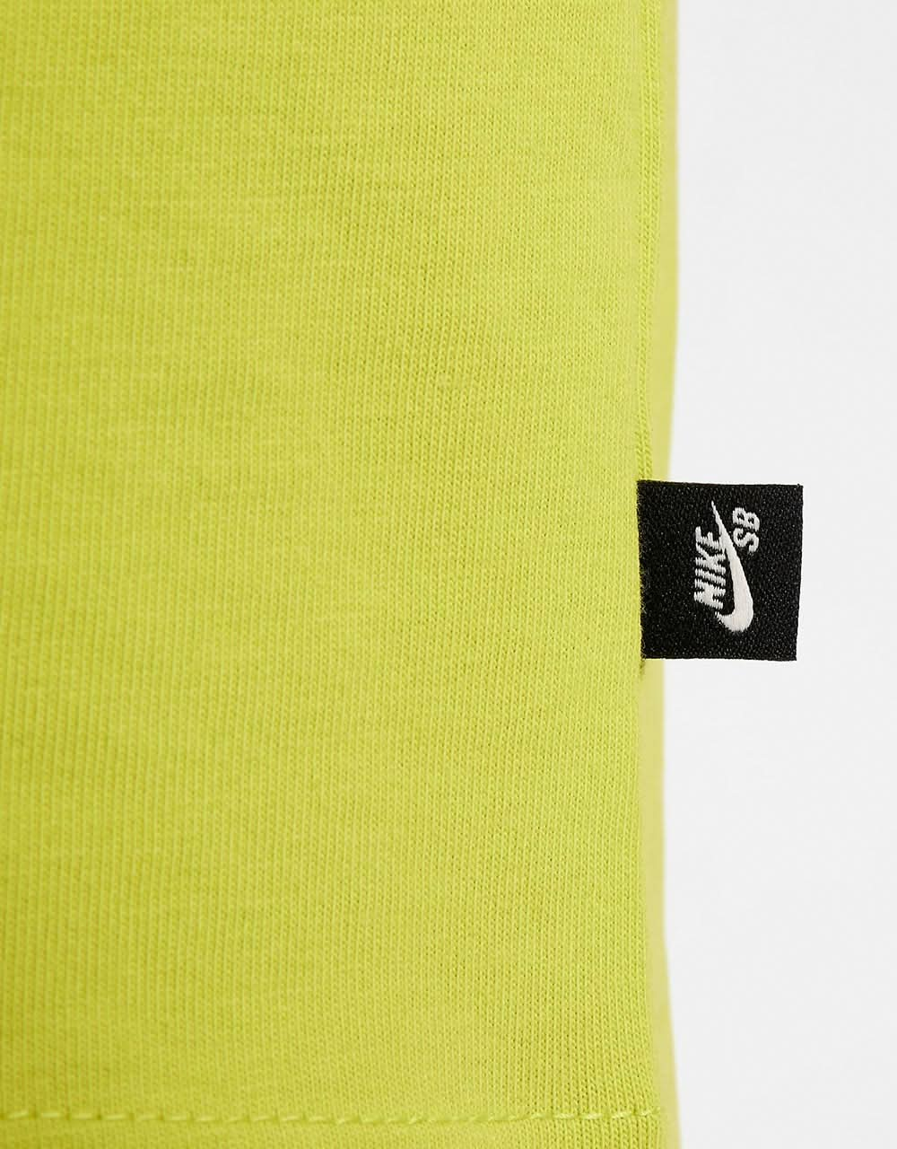 Nike SB NSW Logo Kids T-Shirt - Bright Cactus