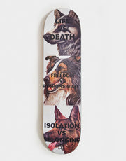 Hoddle Life V Death Skateboard Deck - 8.25"