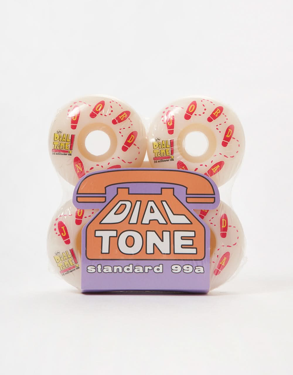 Dial Tone Trahan Two Steppin Standard 99a Skateboard Wheels - 54mm