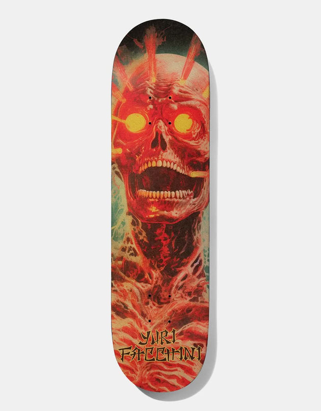 Deathwish Yuri Skull Skateboard Deck - 8.25"