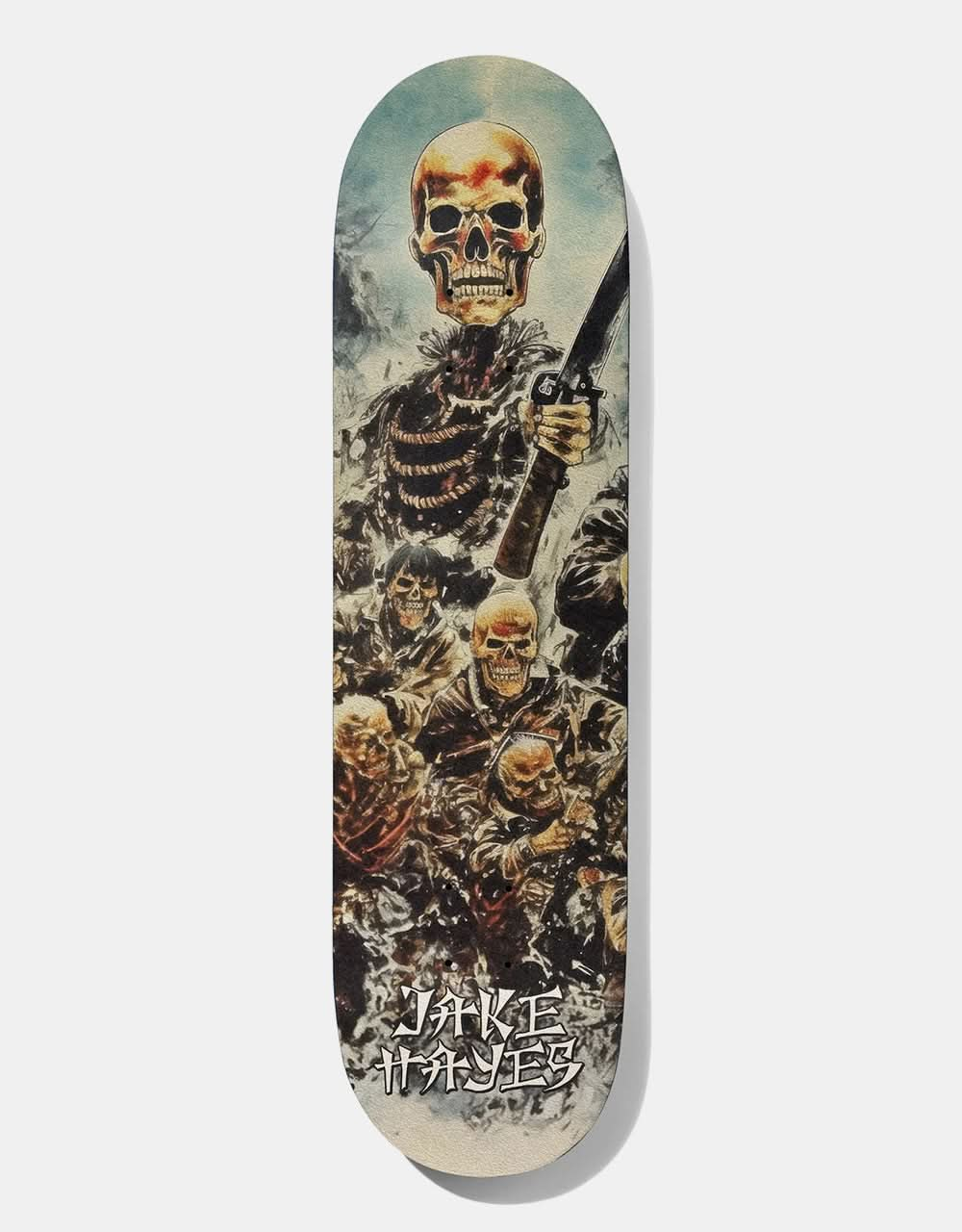 Deathwish Hayes Skull Skateboard Deck - 8.38"