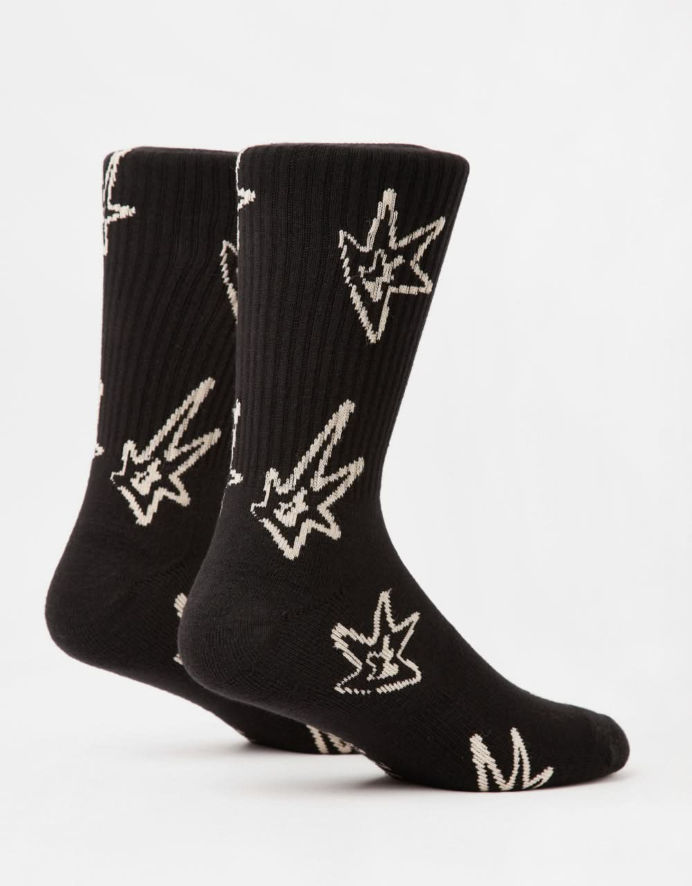 Route One Sparks Crew Socks - Black