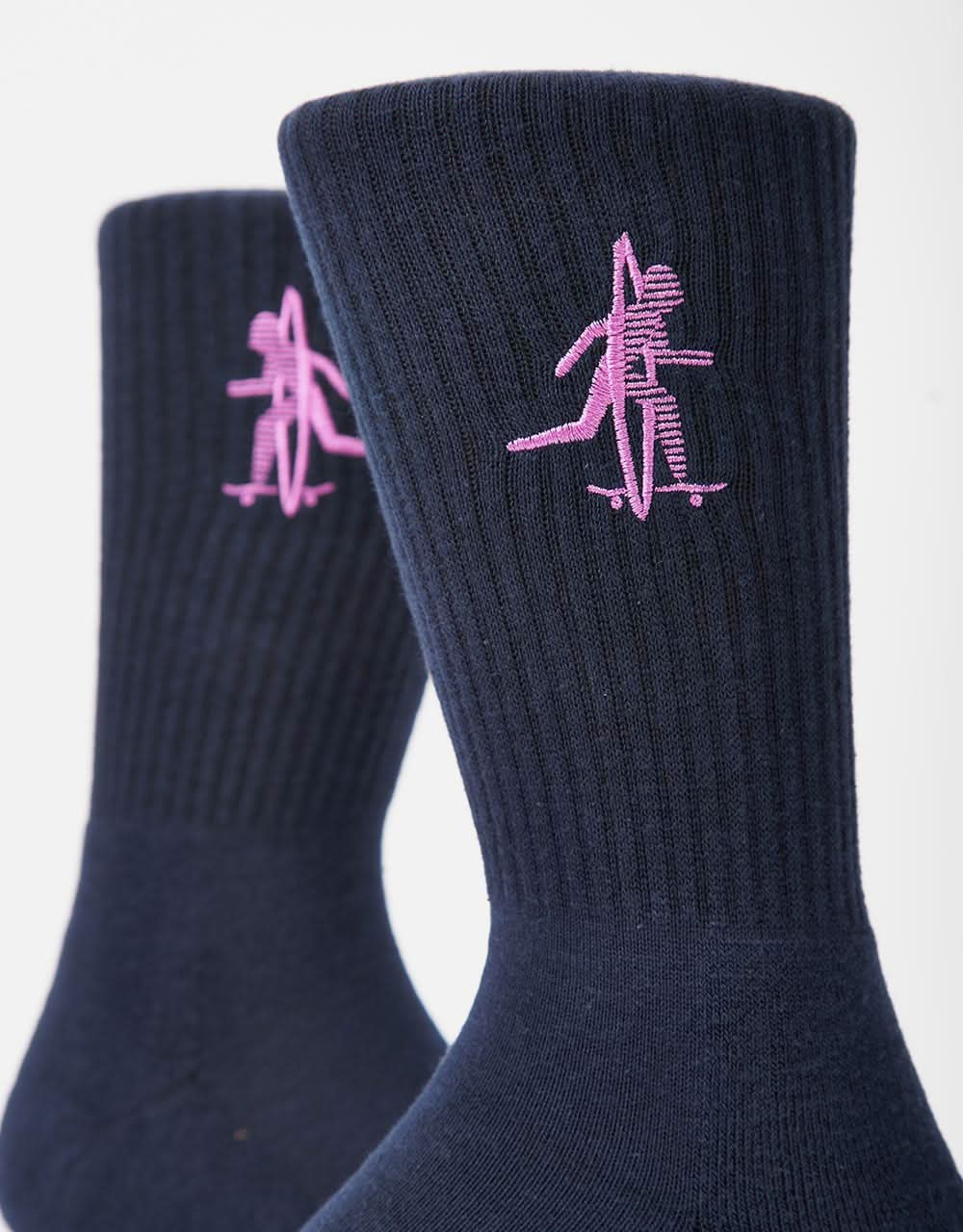 Route One Final Frontier Crew Socks - Pageant Blue