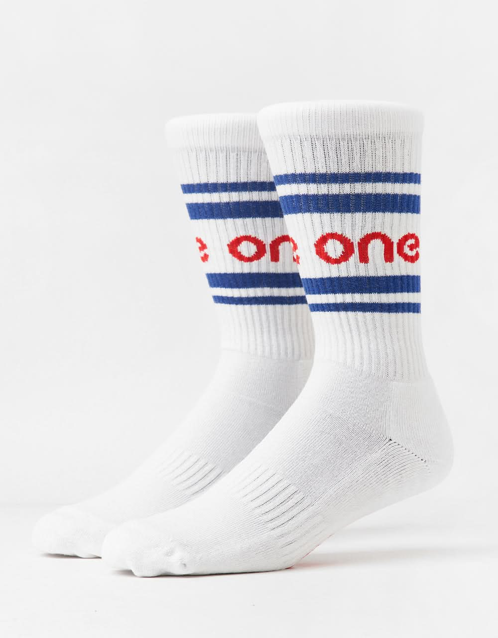 Route One Evermore Crew Socks - White