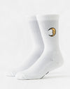 Route One Sun & Moon Crew Socks - Multi