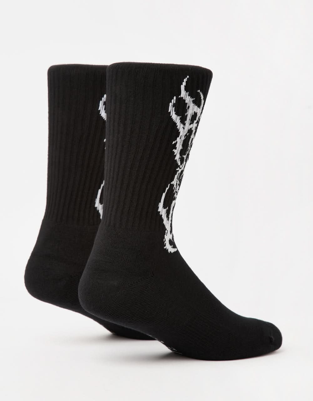 Route One Inner Peace Crew Socks - Black