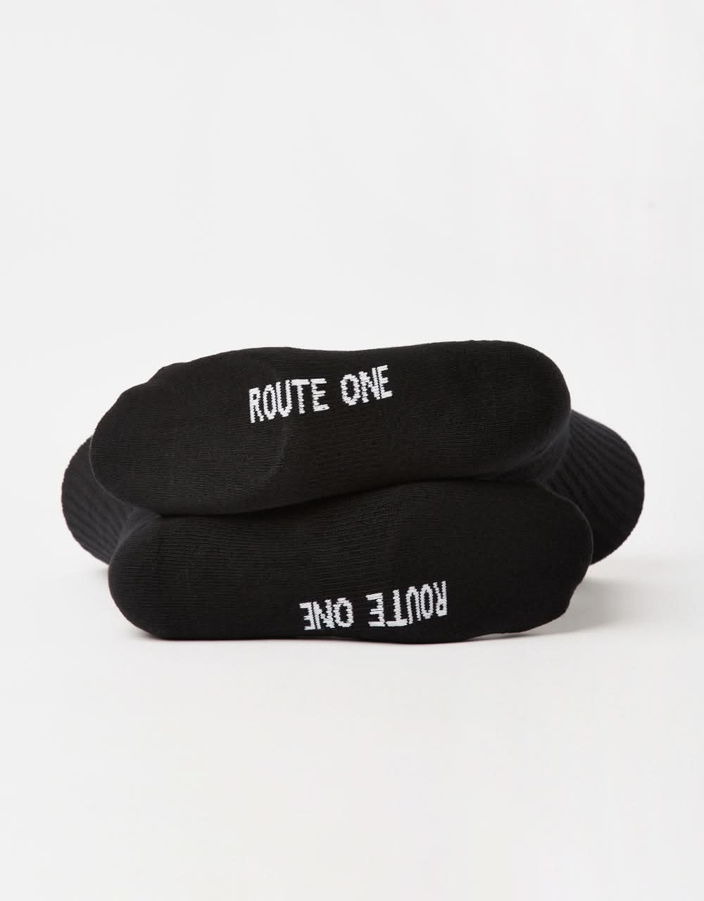 Route One Inner Peace Crew Socks - Black