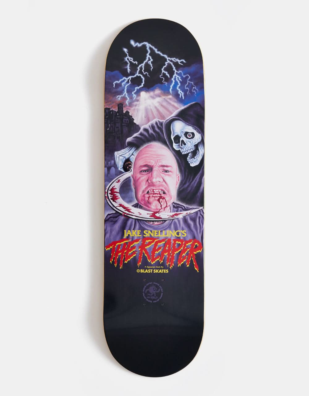 Blast Skates Snelling 'The Reaper' Skateboard Deck - 9"