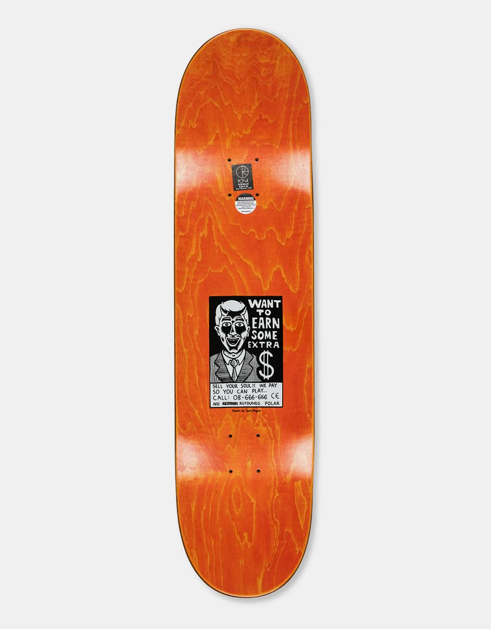 Polar Rozenberg Trust Skateboard Deck