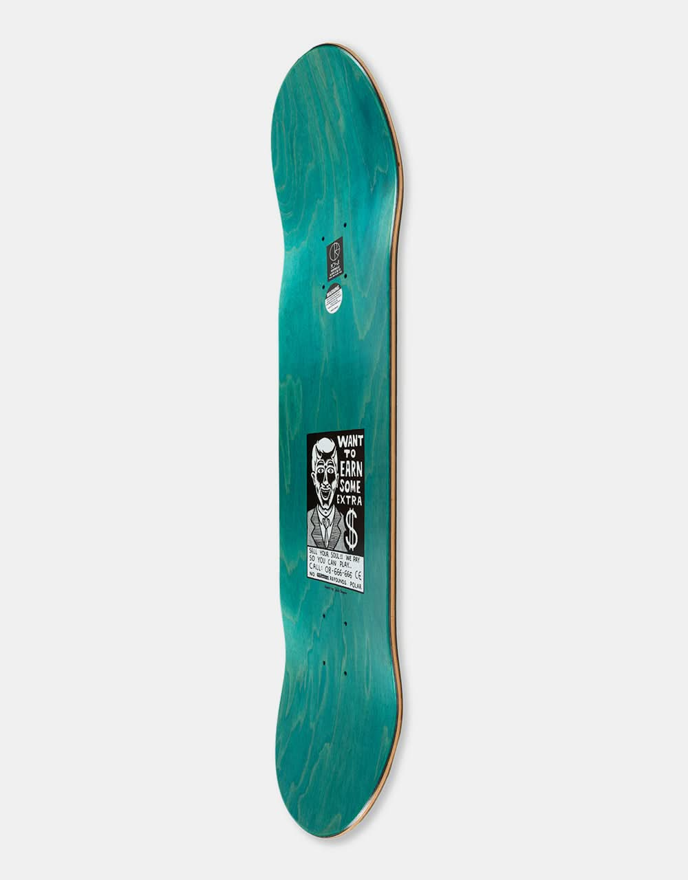 Polar Rozenberg Trust Skateboard Deck - 8.375"