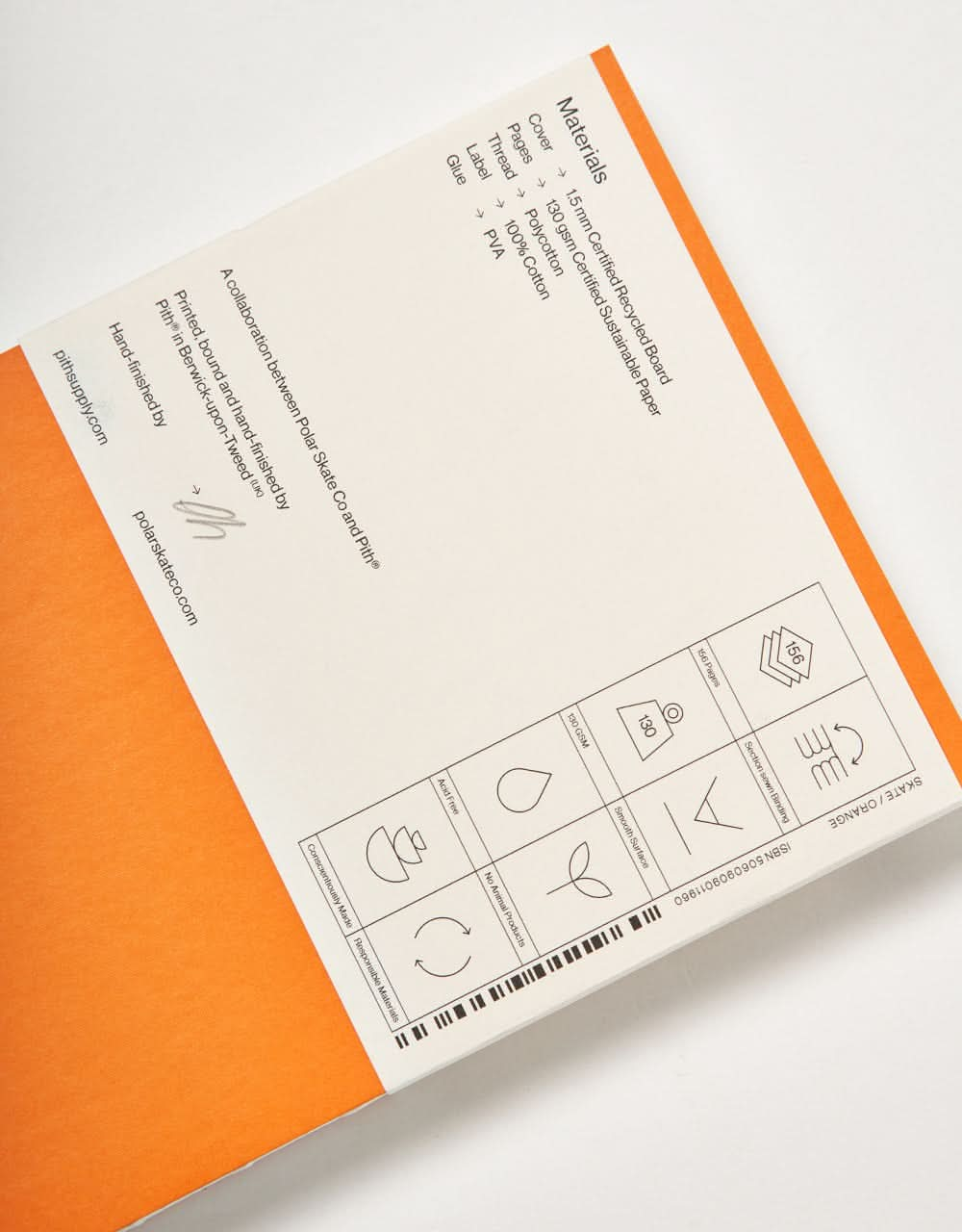 Polar Deck Book - Orange