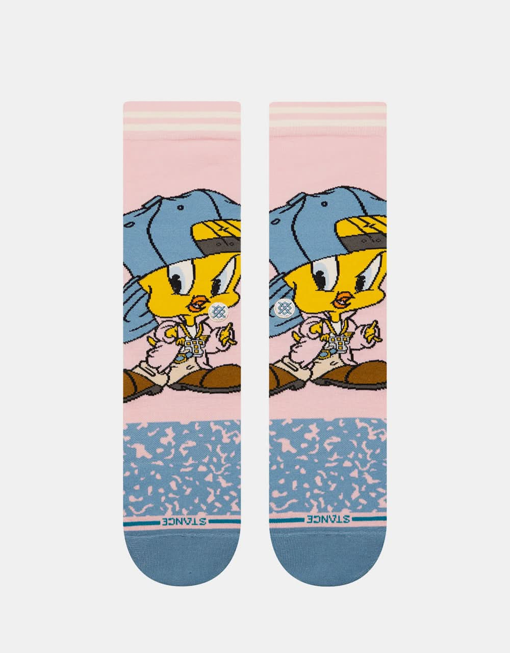 Stance x Looney Tunes Tweety Crew Socks - Pink