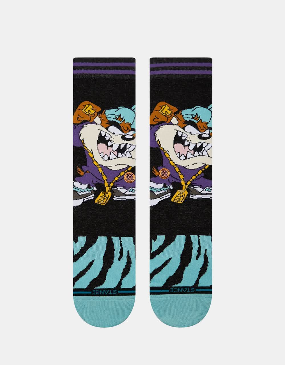 Stance x Looney Tunes Taz Crew Socks - Black