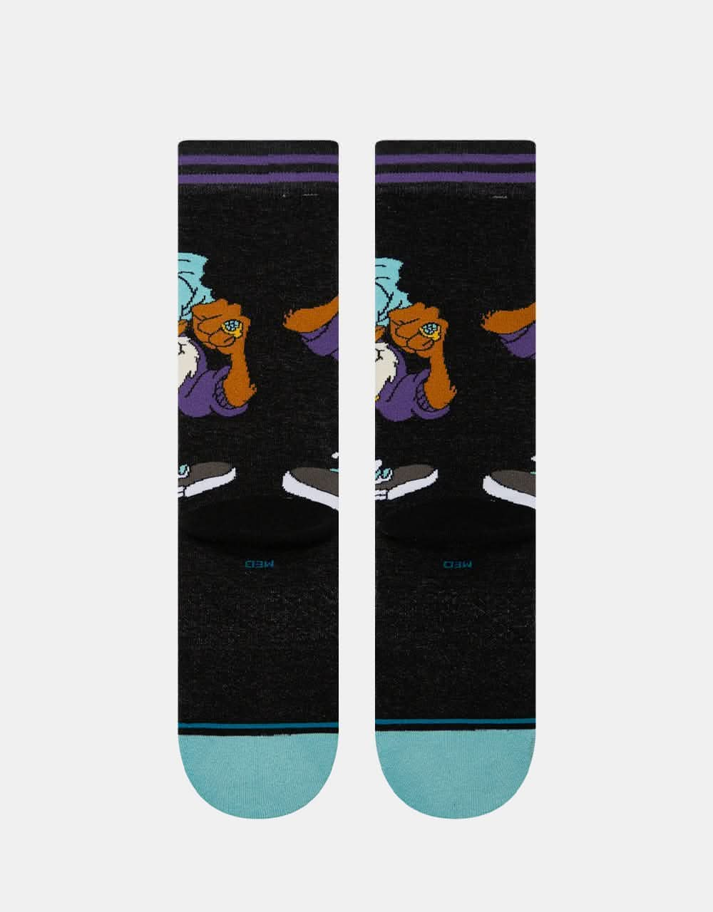 Stance x Looney Tunes Taz Crew Socks - Black