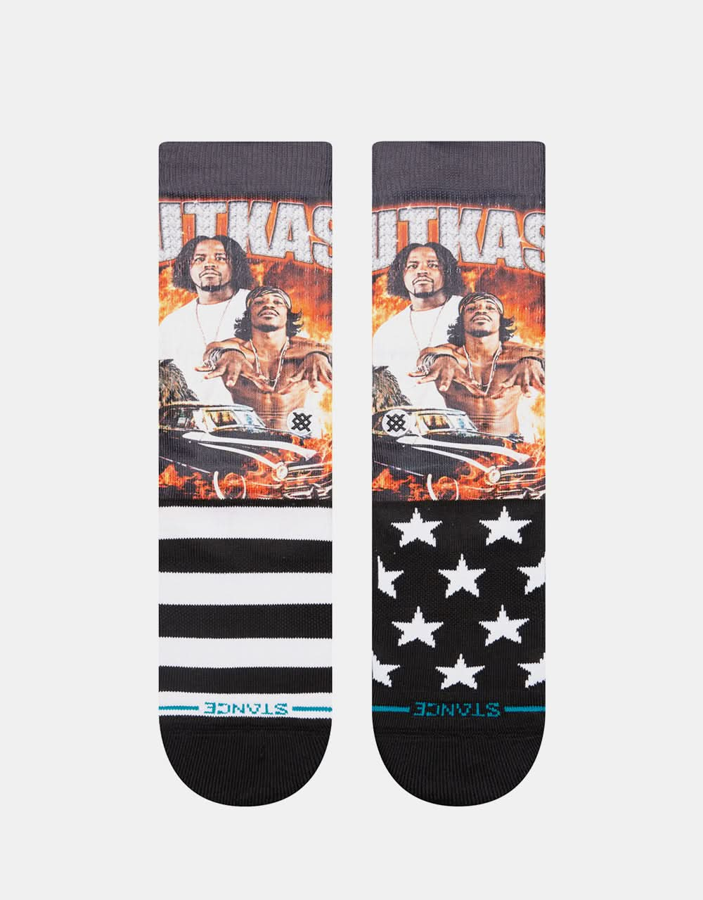 Stance x Outkast Stankonia Crew Socks - Black