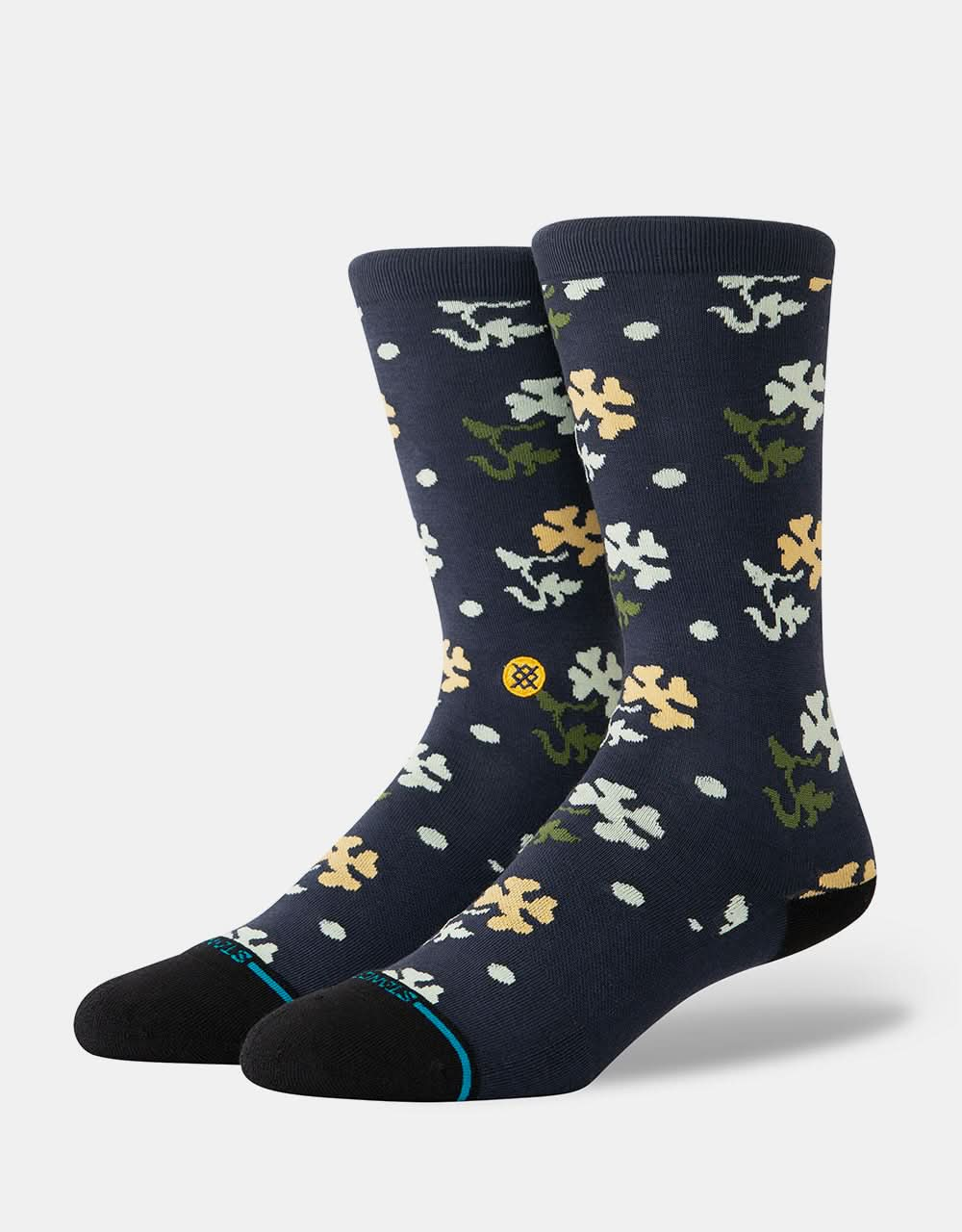 Stance Pop End Crew Socks - Navy