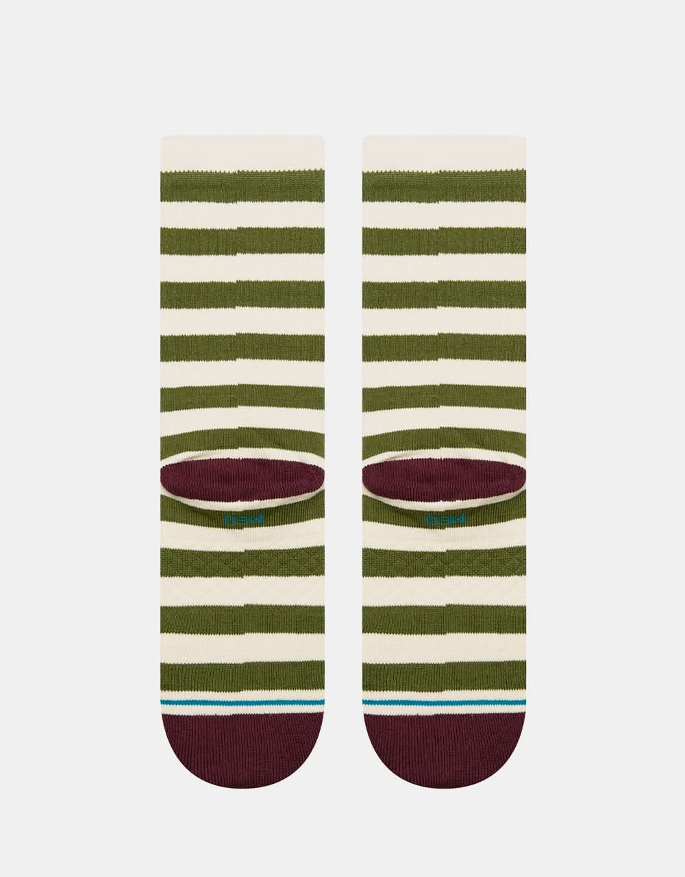 Stance Breton Crew Socks - Green